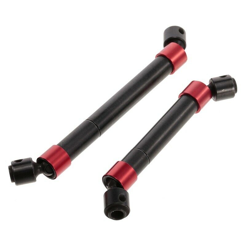 2Pcs Rc Car Front And Rear Metal Axle Cvd Drive Shaft For Traxxas Trx-4 Rc  B1I5