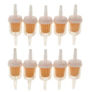 Motorcycle Clear Inline Gas Magnetic Fuel Filter 1/4" 5mm 6mm Engine Parts
