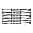 60 LED Wireless Remote Control Motorcycle Light Kit RGB Flexible Light
