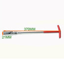 21mm Spark Plug Removal Tool T-Bar Flexible Spanner Socket Wrench Instrument