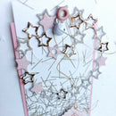 Circle Stars Metal Cutting Dies Stencil for DIY Scrapbooking Paper Card Deco~