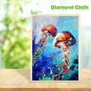 5D DIY Full Drill Diamond Painting Jellyfish Cross Stitch Embroidery Mosaic