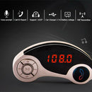Car Auto Kit MP3 Player Portable Dual USB Auto Bluetooth Car Kit Wireless H