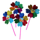 Colorful Sequins Windmill Wind Spinner Home Garden Yard Decoration Kids To OZ