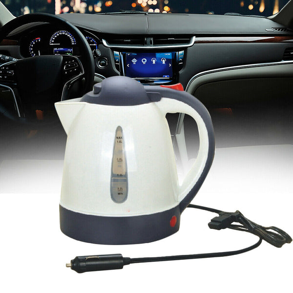 Automobile Electric Kettle 250W 1L Anti-scalding Tea 24V Car Travel Water Heater