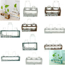 Tabletop Glass Terrarium for Hydroponics Plants Home Office Decor-2