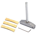 Golden Brass Guitar Bass 3pcs Fret Press Caul Inserts Radius Acoustic/Electric
