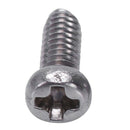 M2 x 5mm 304 Stainless Steel Phillips Round Head Screws Bolt 60pcs