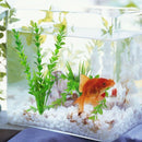 Fish Tank Decoration 6Pcs/Bag,12inch High The Times Green Artificial Aquati