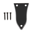 Plastic Electric Guitar Truss Rod Cover Plate with Screws Musical Instrument