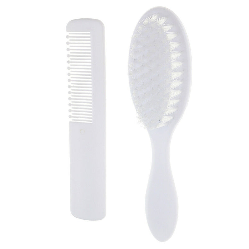 Baby Infant Toddler Hair Soft Brush Comb Set Safe Brush Hair Scalp Massage