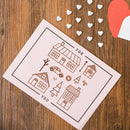 Xmas Snow House Transparent Silicone Stamps Seals Set for Scrapbooking DIY