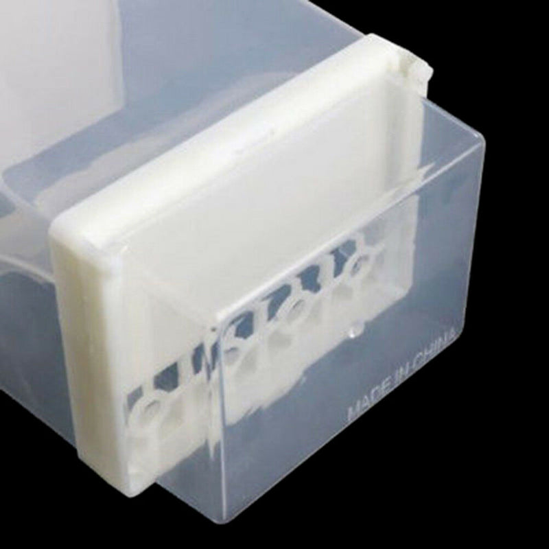 Bird Poultry Feeder Automatic Acrylic Food Container Parrot Pigeon Splash ProoJR