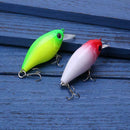 5Pcs 5cm 4.2g Artificial Lifelike Lure Fishing Crankbait Lure Fishing Baits