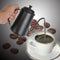 Black Stainless Steel 650ml Coffee Tea Pot Hand Coffee Pot Small Mouth Pot A