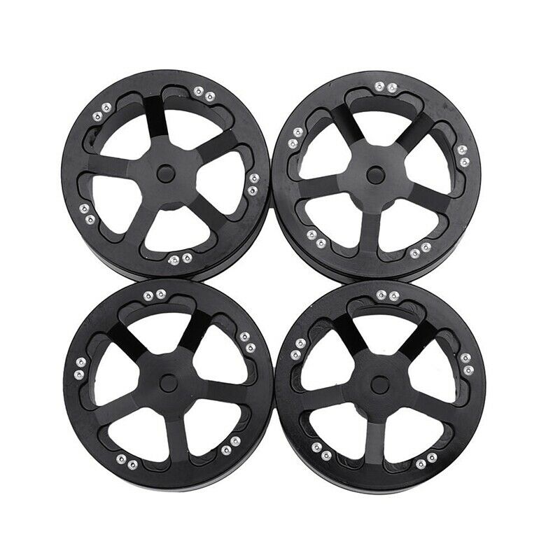 4PCS Upgraded Aluminum Wheel Hub for WPL B1 B16 B24 B36 C14 C24 1/16 Rc Car O5A1