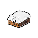 Creative Cartoon Cat Brooch Cute Badge Metal Pins Jacket Ornament (Style 3)