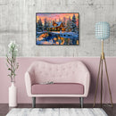 5D DIY Diamond Painting House Full Drill Picture Embroidery Mosaic (1392) A