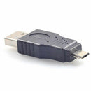 10PCS OTG 5 Pin F/M mini Changer Adapter Converter USB Male to Female Micro S7B3