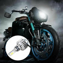 H4 COB LED Bulb HID White Lights 360 degree Hi/Low Beam Motorcycle Headligh V5Y8