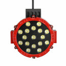 51W LED Work Light Bar LED Roof Light Inspection Lights Car Spotlights For SUV