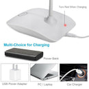 Led Desk Lamp With Flexible Gooseneck 3 Level Brightness,Operated Table Lam