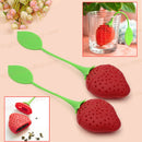 2Pcs Non-toxic Silicone Loose Tea Strainer Spice Infuser Filter Newest Useful