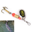 2x Fishing Hard Lure Bait Leurre Peche Spoon Fish Tackle Accessories - OZ