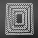 4pcs Metal Cutting Dies Stencils for DIY Scrapbook Photo (Rectangular Love)