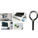 3X Handheld Magnifier Jeweler Loupe Illuminated Magnifying Glass w/ 3 C XVZ