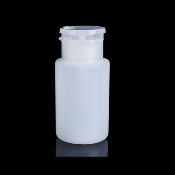 160ml Nail Art Makeup Polish Plastic Pump Dispenser Bottle Remover