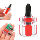 2Pcs/Set Mini Short Stubby Phillips Slotted Screwdriver Multipurpose Tools Kit