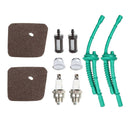 10pcs/set Air Filter Fuel Line Spark Plug for STIHL FS38 FS45 FS45C FS55