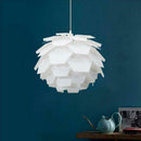 Retro Nordic Pinecone Lamps Modern Wooden Modern DIY  Puzzle Bedroom Art