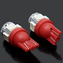 10X T10 194 168 147 W5W 5 SMD 5050 Red LED Car Wedge Tail Side Lamp Bulb 12V OZ