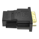 HDMI to DVI D 24+1/ 25 Pin Adapter Female 1080P for HDTV Plasma DVD Projector PC