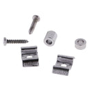 Pack of 2 Guitar Roller String Trees Retainers with Screws for Electric Guitar