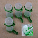 4pc Automatic Pet Bird Parrot Feeder Bottle Water Drink Food fit for Aviary Cage