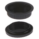1Set Rear Lens Cap + Body Cover for Canon Camera DSLR SLR EOS EF EF-SAT3C