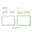 4pcs Halloween Cutting Dies Scrapbook Embossing DIY Album Card (MS-500)
