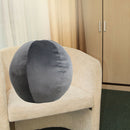 Velvet Round Cushion Soft Ball Pillow for Sofa Room Salon Floor Car Home