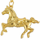 DIY Fashion Horse Key Chain Car Keychain Ring Keyfob Zinc Alloy Keyring