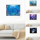 Dolphins 5D Diamond Painting DIY Art Embroidery Cross Stitch Home Decor Craft 1X