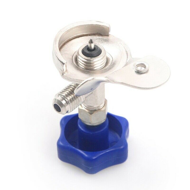 Threaded Can Tap Refrigerant Valve Bottle Opener For R134A/R12 Refrigerant