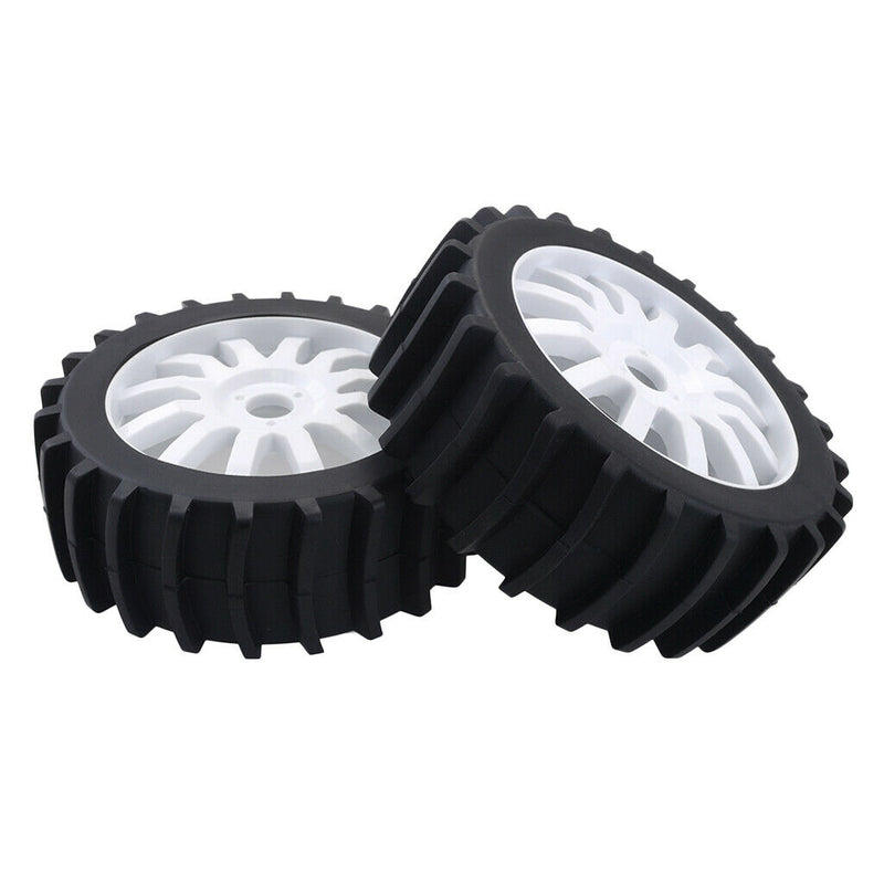 Different Color RC Car Wheel Tires 1/8 RC Buggy Wheel Accessories White