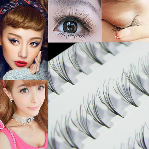 14mm Makeup 60 Individual Black False Eyelash Cluster Eye Lashes Extension B Bj