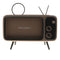 Universal Outdoor Portable Retro TV Style Wireless  Speaker Brown