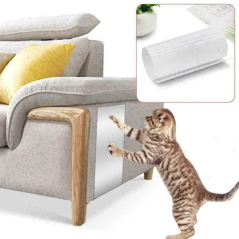 Cat Scratch Guard Mat Pet Scratching Post Furniture 14*48cm Sofa Protector H5A1