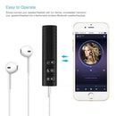 Mini Wireless Bluetooth Car Kit Hands 3.5mm Jack LJX Audio Receiver Adapter  LJ