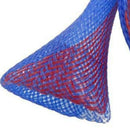 Fishing Rod Cover Rod Braided Strap Reel Cover Glove Protector (Blue red)